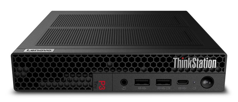 Lenovo ThinkStation P3 Tiny Intel® Core™ i7 i7-14700 32 GB DDR5-SDRAM 1 TB SSD NVIDIA T400 Windows 11 Pro Mini PC Workstation Black