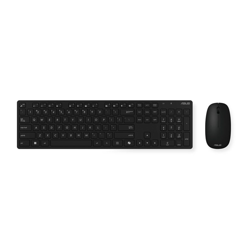 ASUS W5000 Wireless and Mouse Set keyboard Mouse included Universal RF Wireless Black