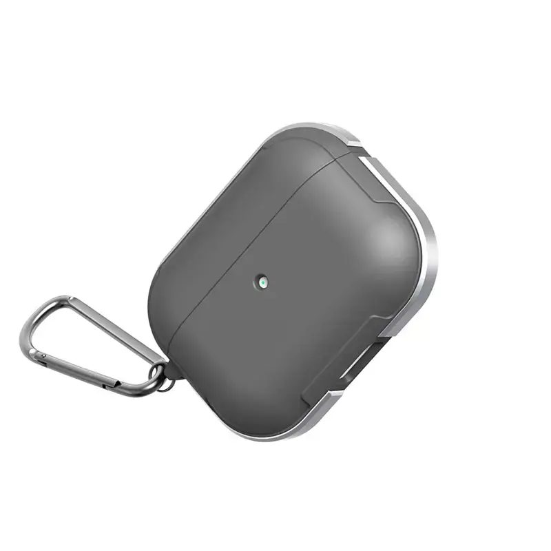 WiWU Airpod pro case military standard shockproof earphone Aluminum alloy earbuds full protective earphone shell