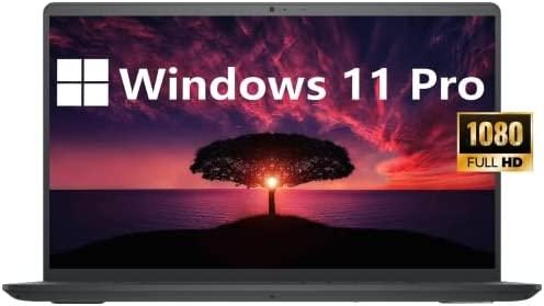 Dell Inspiron 3000 Business Laptop, 15.6”FHD Display, 10th Gen Intel Core i5-1035G1, Windows 11 Pro, 1TB HDD, 16GB RAM, Wi-Fi, HDMI, Bluetooth, Intel UHD Graphics, Carbon Black, Long Battery Life, C