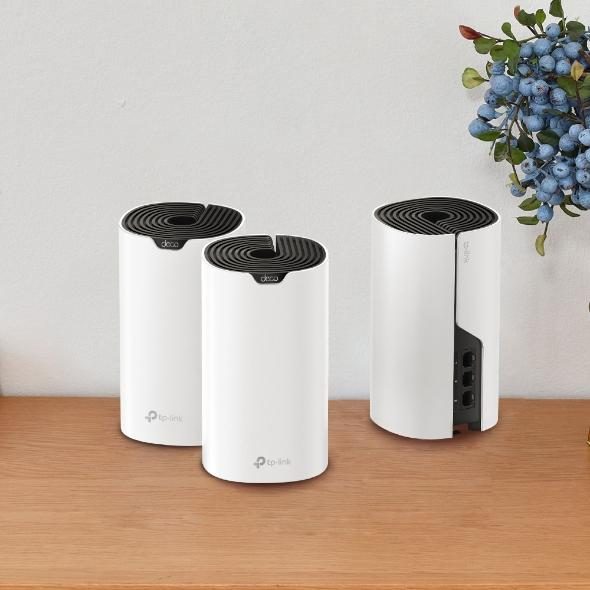 TP-Link DECO S1900(3-PACK) mesh wi-fi system Dual-band (2.4 GHz / 5 GHz) Wi-Fi 5 (802.11ac) White Internal