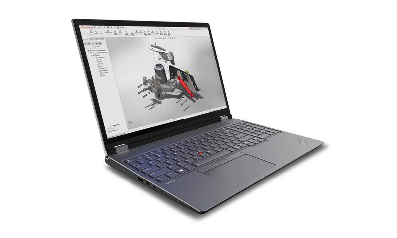 Lenovo ThinkPad P16 Gen 2 Intel® Core™ i9 i9-13980HX Mobile workstation 40.6 cm (16") WQUXGA 32 GB DDR5-SDRAM 1 TB SSD NVIDIA RTX 3500 Ada Wi-Fi 6E (802.11ax) Windows 11 Pro Grey, Black Nordic