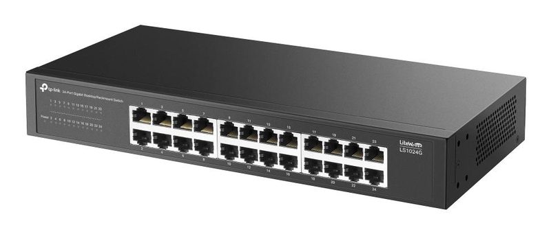 TP-Link LS1024G network switch Unmanaged Gigabit Ethernet (10/100/1000) Black