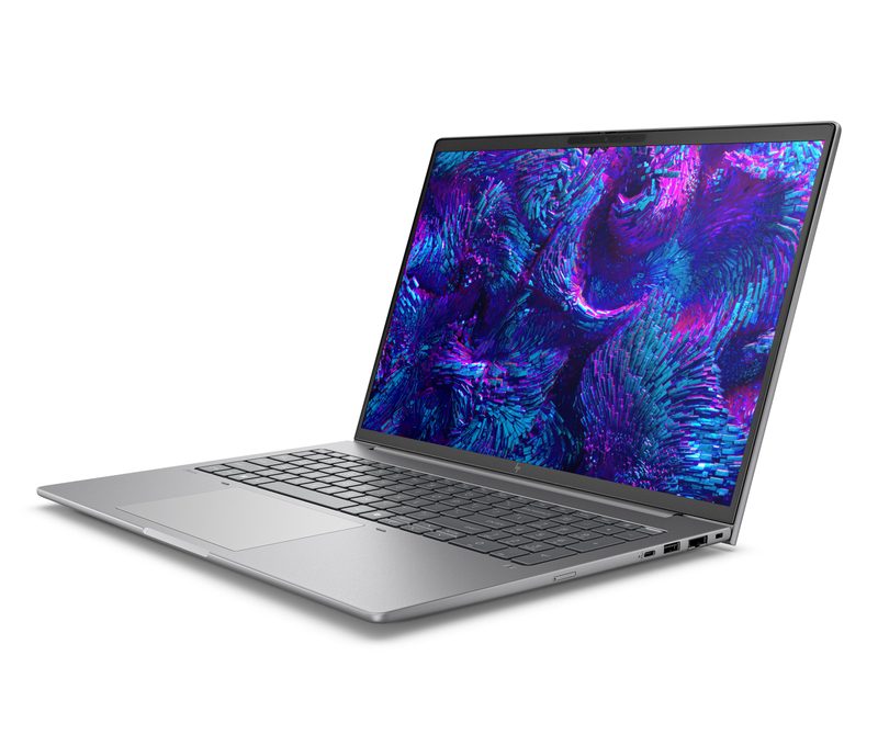 HP ZBook 8 G1i Data Science Intel Core Ultra 7 255H Mobile workstation 40.6 cm (16") WUXGA 16 GB DDR5-SDRAM 512 GB SSD NVIDIA RTX 500 Ada Wi-Fi 7 (802.11be) Windows 11 Pro AI Workstation, AI PC Silver