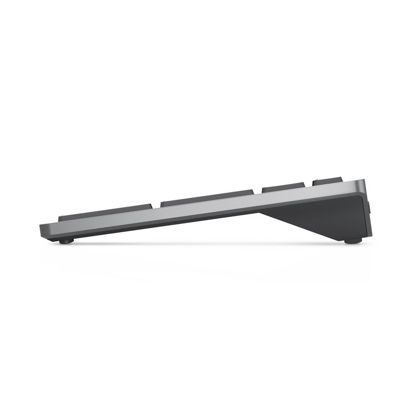 DELL KM7120W keyboard Mouse included Office RF Wireless + Bluetooth US English Grey, Titanium