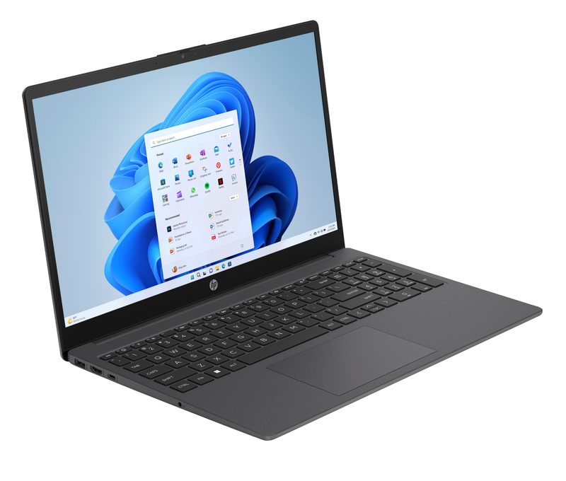 HP 15-fc0078na AMD Athlon Silver 7120U Laptop 39.6 cm (15.6") Full HD 8 GB LPDDR5-SDRAM 128 GB SSD Wi-Fi 6 (802.11ax) Windows 11 Home Grey