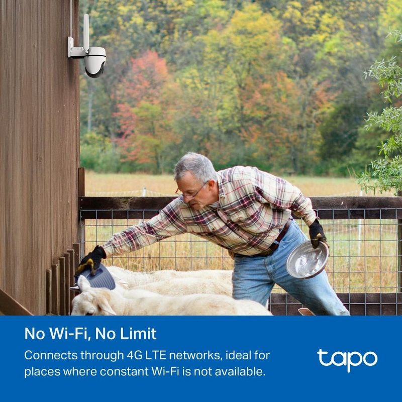 TP-Link Outdoor Pan/Tilt 4G LTE Camera