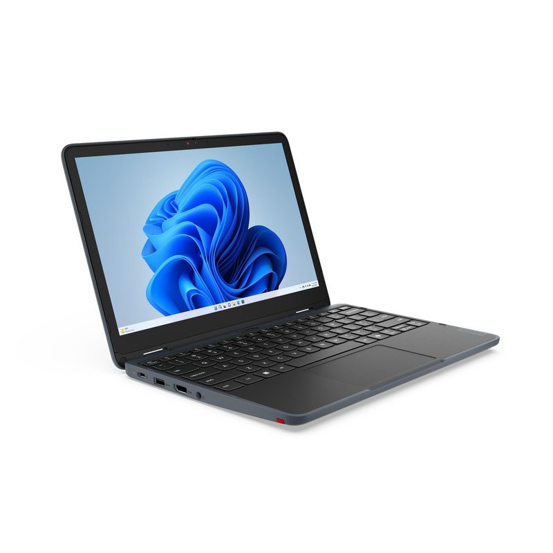 Lenovo 300w 2-in-1 Gen 5 Intel® N N150 Hybrid (2-in-1) 29.5 cm (11.6") Touchscreen HD 4 GB LPDDR5-SDRAM 128 GB UFS Wi-Fi 6E (802.11ax) Windows 11 Pro Grey French