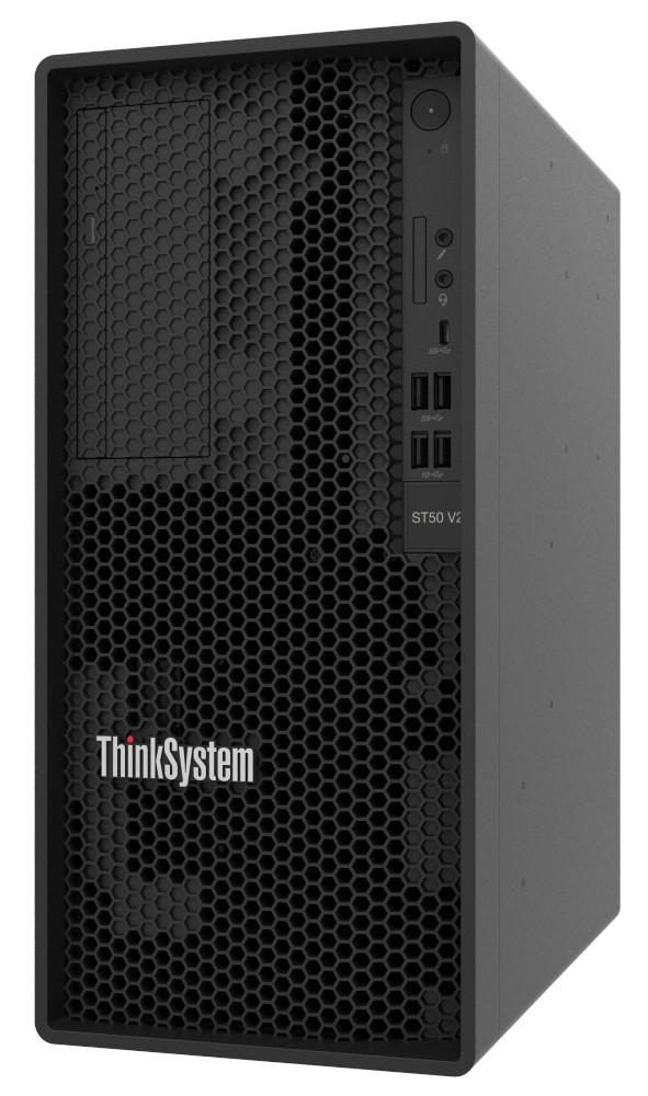 Lenovo ThinkSystem 7D8JA00WAP server Tower Intel Xeon E E-2324G 3.1 GHz 8 GB DDR4-SDRAM 500 W