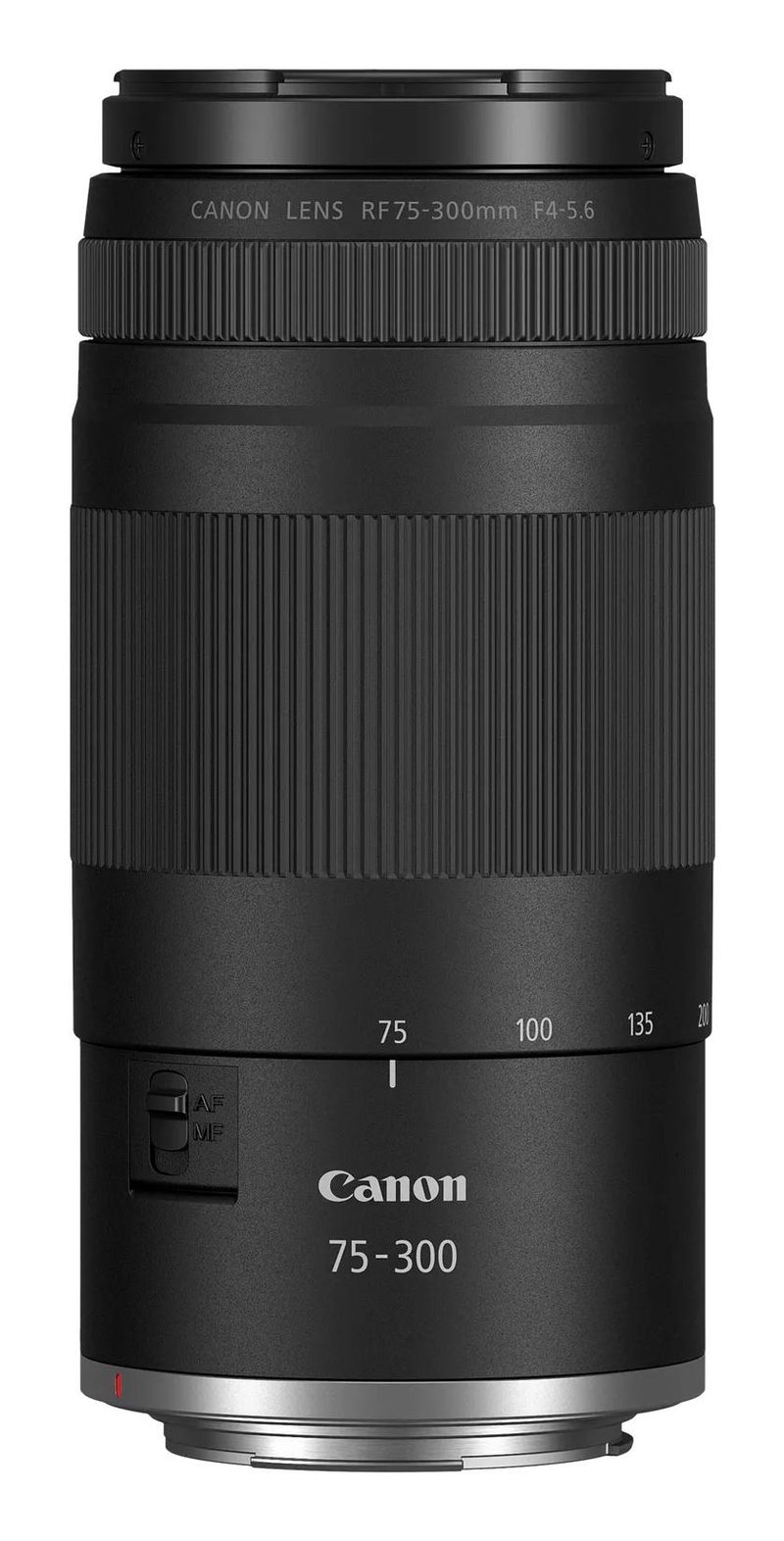 Canon RF 75-300 mm F4-5.6 Cropped frame(APS-C) camera Zoom lens Black