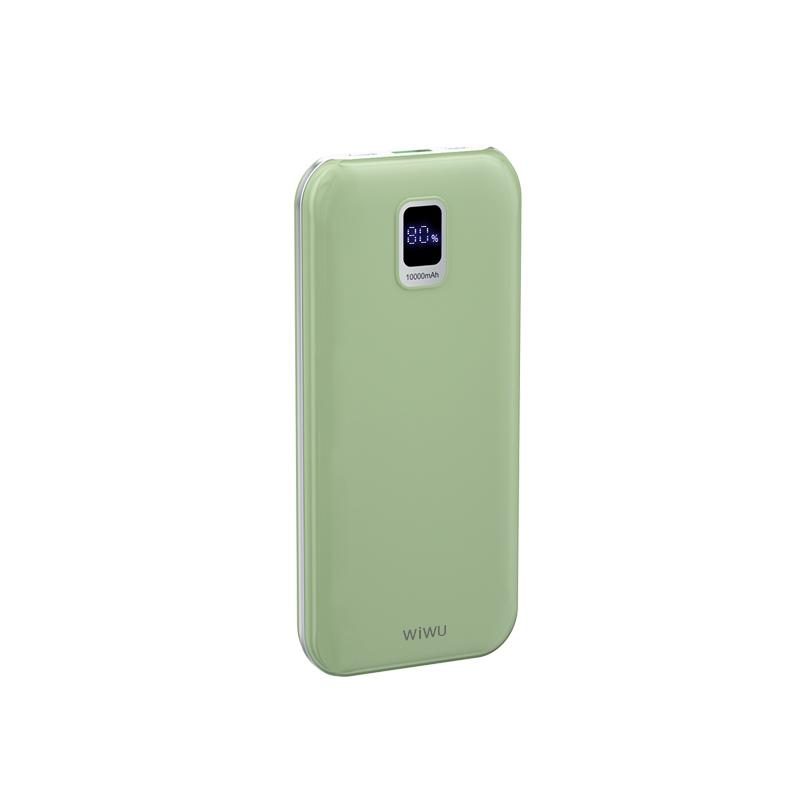 WiWU High Capacity Dual Port USB C Power Bank 20W Fast Charge Power Bank for iPhone Huawei Smart Phone 10000mAh 20000mAh