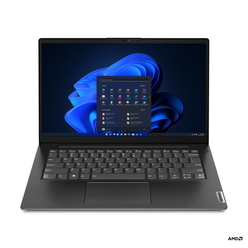 Lenovo V14 G4 ABP AMD Ryzen™ 7 7730U Laptop 35.6 cm (14") Full HD 16 GB DDR4-SDRAM 512 GB SSD Wi-Fi 6 (802.11ax) Windows 11 Home Black English