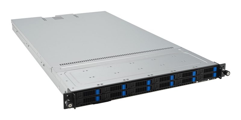 ASUS RS501A-E12-RS12U LGA 6096 Rack (1U) Black, Silver