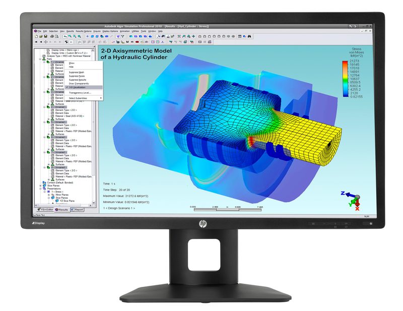 HP Z27i computer monitor 68.6 cm (27") 2560 x 1440 pixels LED Black