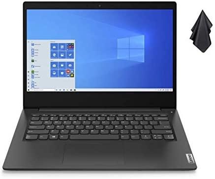 New Lenovo Ideapad 3 Premium Laptop, 14″ HD Display, Intel Pentium Gold 6405U 2.4 GHz, 8GB DDR4 RAM, 128GB PCIe SSD, WiFi, Bluetooth 5.0, HDMI, Win10 Home, Available Upgrade to Win11 Home, Black