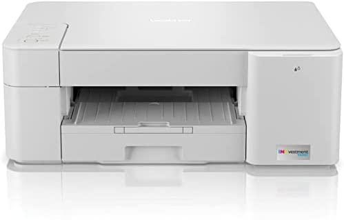 Brother MFC-J1205W INKvestment Tank Wireless Multi-Function Color Inkjet Printer with Up to 1-Year in Box,white
