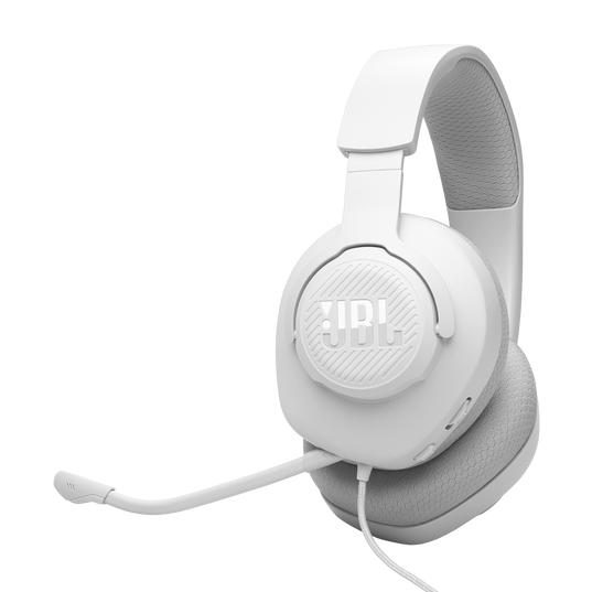 JBL Quantum JBLQTUM100M2WHTAM headphones/headset Wired Head-band Gaming White