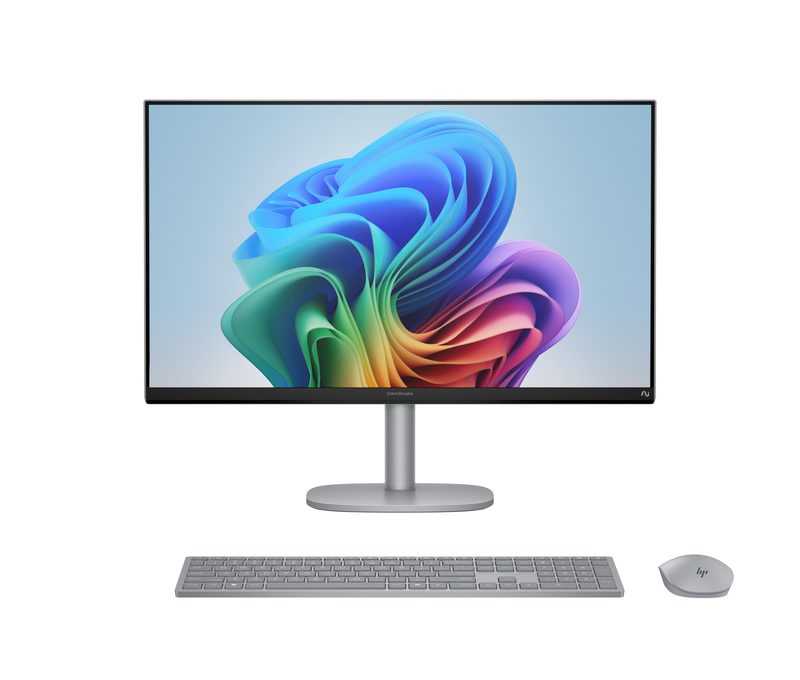 HP OmniStudio X Next Gen AI 27-cs1019nb PC Copilot+ PC Intel Core Ultra 7 256V 68.6 cm (27") 1920 x 1080 pixels All-in-One PC 16 GB LPDDR5x-SDRAM 1 TB SSD Windows 11 Home Wi-Fi 6E (802.11ax) Silver