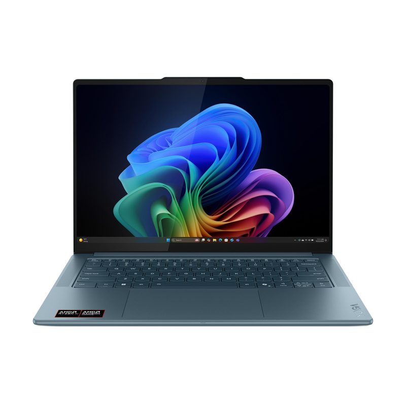 Lenovo Yoga Pro 7 14ASP10 Copilot+ PC AMD Ryzen AI 9 365 Laptop 36.8 cm (14.5") 3K 32 GB LPDDR5x-SDRAM 1 TB SSD Wi-Fi 7 (802.11be) Teal Turkish