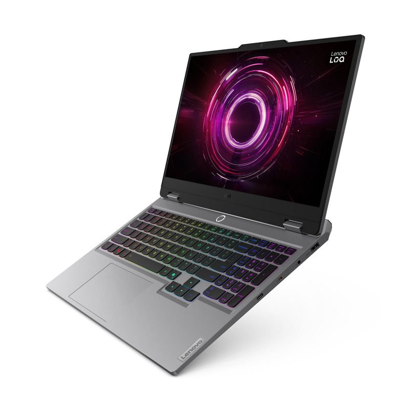Lenovo LOQ 15AHP10 AMD Ryzen™ 7 250 Laptop 39.6 cm (15.6") Full HD 16 GB DDR5-SDRAM 512 GB SSD NVIDIA GeForce RTX 5060 Wi-Fi 6 (802.11ax) Windows 11 Home Grey Turkish