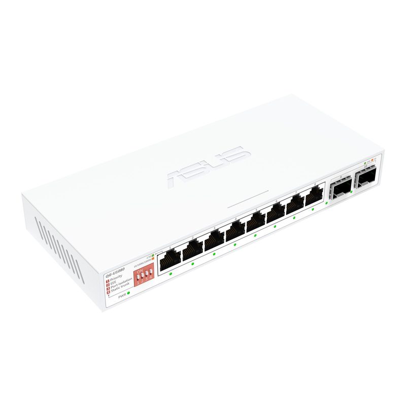 ASUS QG-U1080 Unmanaged 2.5G Ethernet (100/1000/2500) White