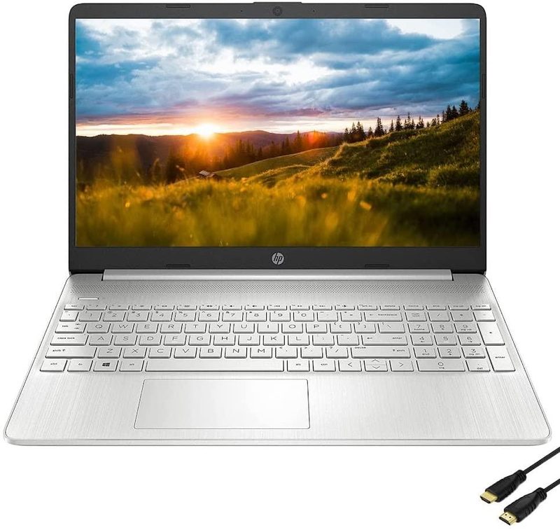 HP 15 Touchscreen Laptop for Student & Business, AMD Ryzen 3 3250U(Beat i7-7600U),15.6-inch HD Touch Display, Thin & Portable, Long Battery Life, 16GB DDR4 RAM, 512GB PCIE SSD, Wifi6, Windows 11 S