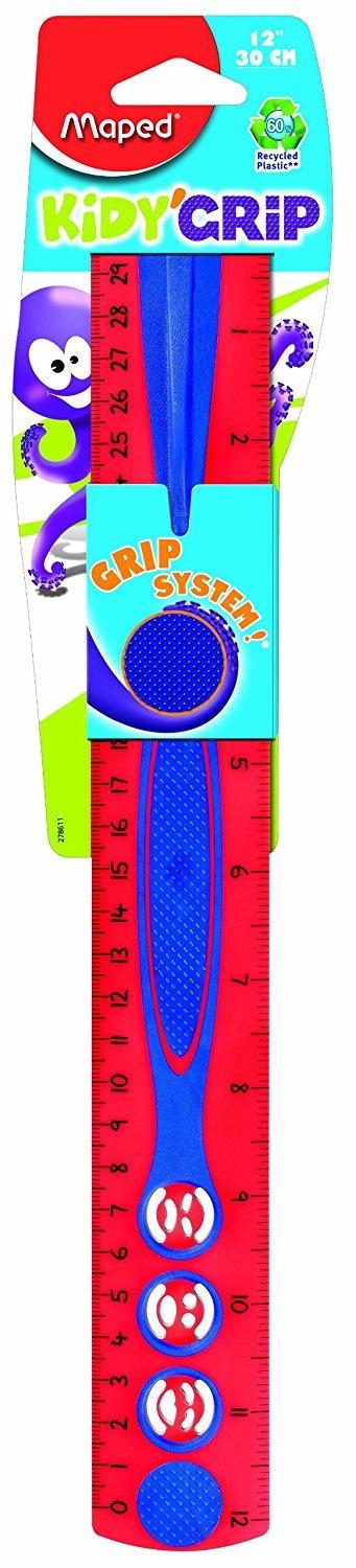 Maped 278611 12″ Kid Grip Ruler