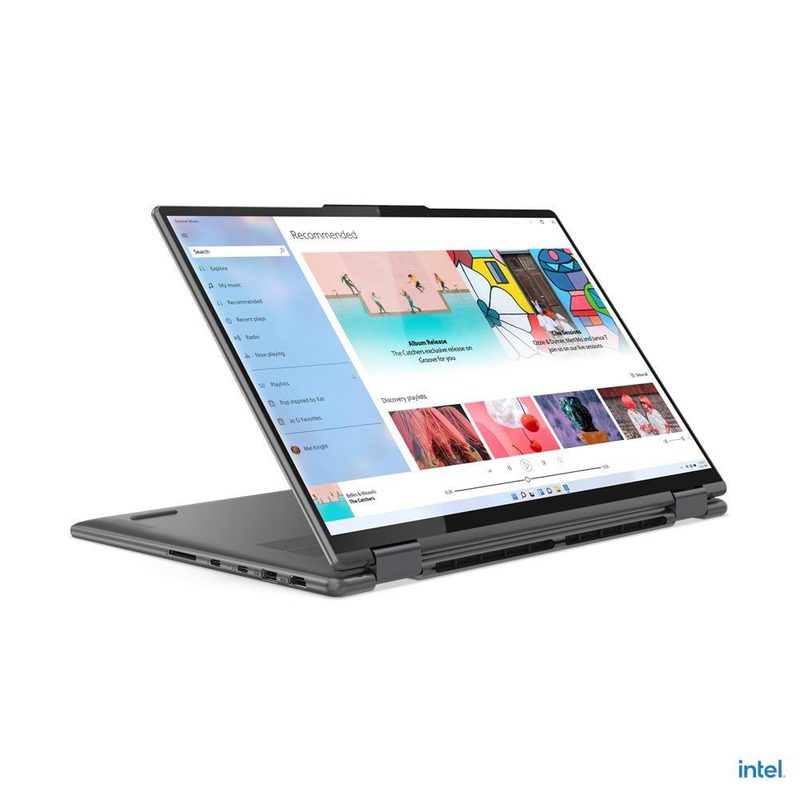 Lenovo Yoga 7 16IAP7 Intel® Core™ i7 i7-1260P Hybrid (2-in-1) 40.6 cm (16") Touchscreen WQXGA 16 GB LPDDR5-SDRAM 1 TB SSD Wi-Fi 6E (802.11ax) Windows 11 Home Grey