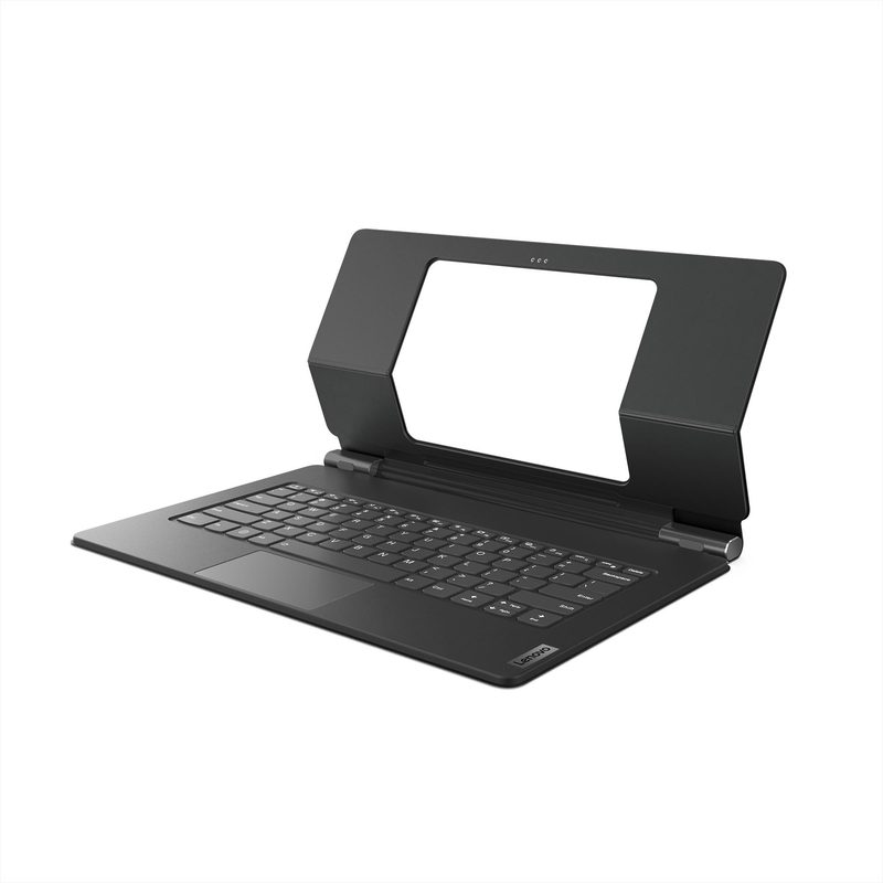 Lenovo ZG38C04971 mobile device keyboard QWERTY Spanish, UK International Pogo Pin Grey