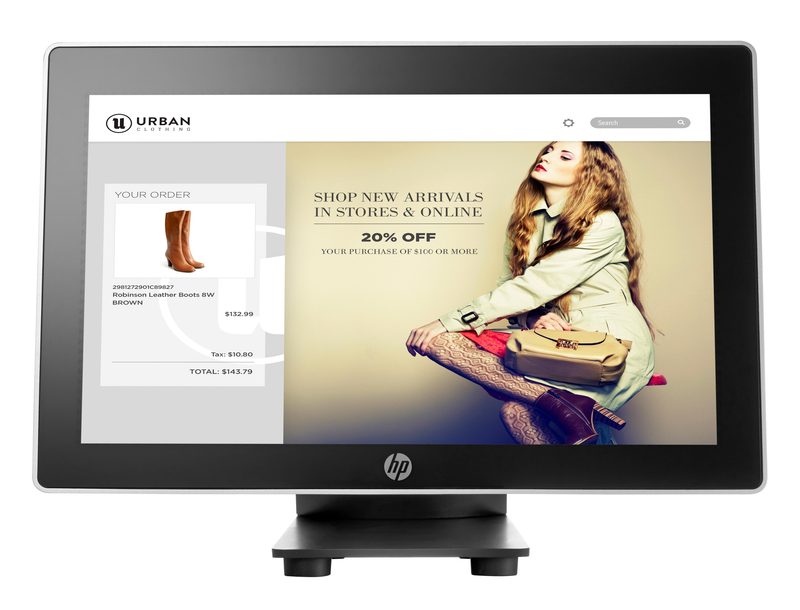 HP L7016t 15.6-inch Retail Touch Monitor