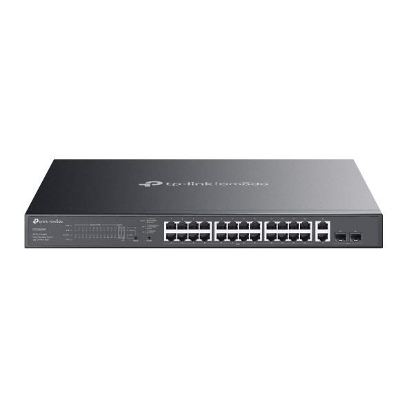 TP-Link Omada ES228GMP network switch Managed L2 Gigabit Ethernet (10/100/1000) Power over Ethernet (PoE) Black