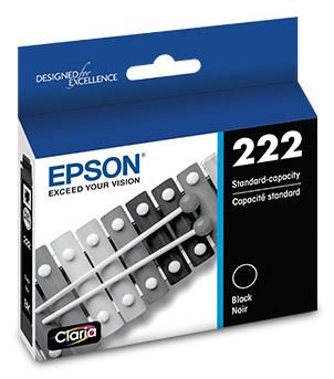 Epson 222 ink cartridge 1 pc(s) Original Standard Yield Black