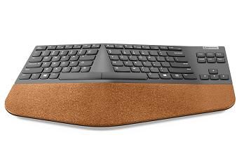 Lenovo Go Wireless Split keyboard Office RF Wireless Spanish Grey