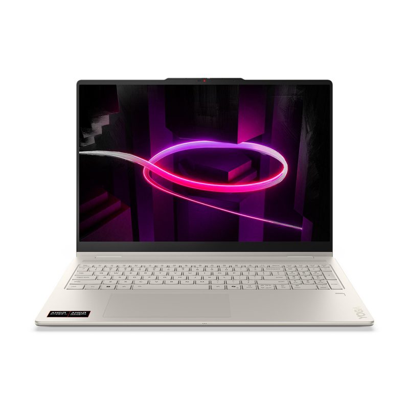 Lenovo Yoga 7 2-in-1 16AGP11 Copilot+ PC AMD Ryzen™ AI 5 430 Hybrid (2-in-1) 40.6 cm (16") Touchscreen WUXGA 16 GB LPDDR5x-SDRAM 1 TB SSD Wi-Fi 7 (802.11be) Windows 11 Home Seashell (colour) English