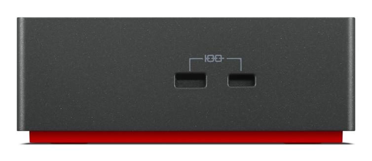 Lenovo 40AY0135US laptop dock/port replicator Wired USB 3.2 Gen 2 (3.1 Gen 2) Type-C Black