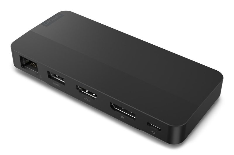 Lenovo 40B90100LA laptop dock/port replicator Wired USB 3.2 Gen 2 (3.1 Gen 2) Type-C Black