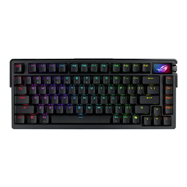 ASUS ROG Azoth Extreme keyboard Gaming USB + RF Wireless + Bluetooth QWERTY English Black