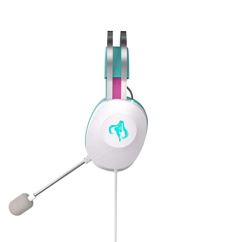 ASUS TUF Gaming H1 Gen II Hatsune Miku Edition Headset Wired Head-band USB Type-A Pink, Turquoise, White