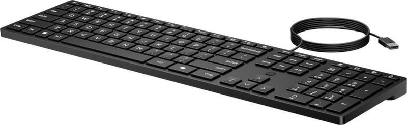 HP 320K G2 USB Wired Keyboard (Bulk Qty.12)
