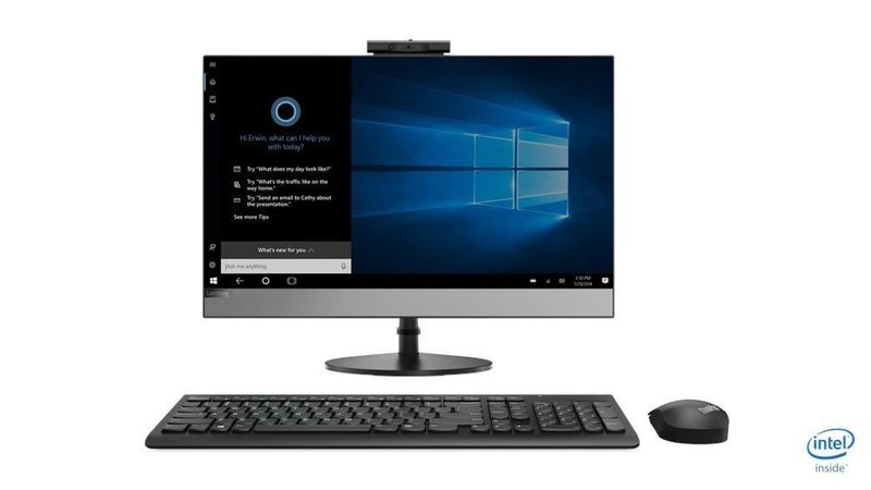 Lenovo V530-24ICB AIO Intel® Core™ i5 i5-8400T 60.5 cm (23.8") 1920 x 1080 pixels All-in-One PC 4 GB DDR4-SDRAM 1 TB HDD Windows 10 Pro Wi-Fi 5 (802.11ac) Black
