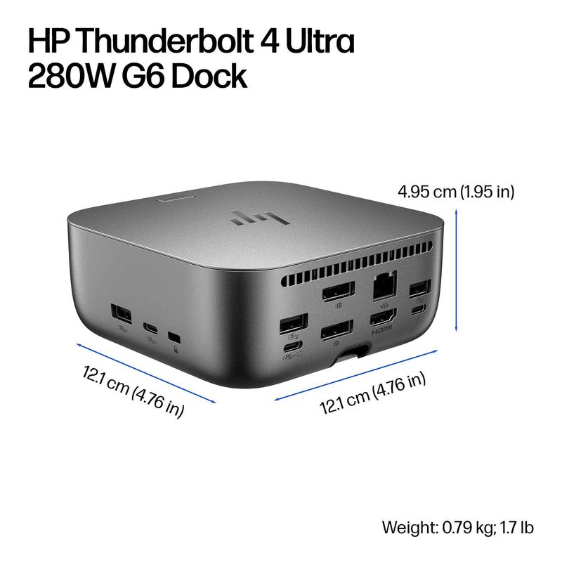 HP Thunderbolt 4 Ultra 280W G6 Dock