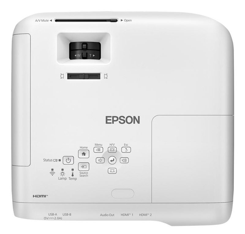 Epson PowerLite FH54+ Standard throw projector 4100 ANSI lumens 3LCD 1080p (1920x1080) White