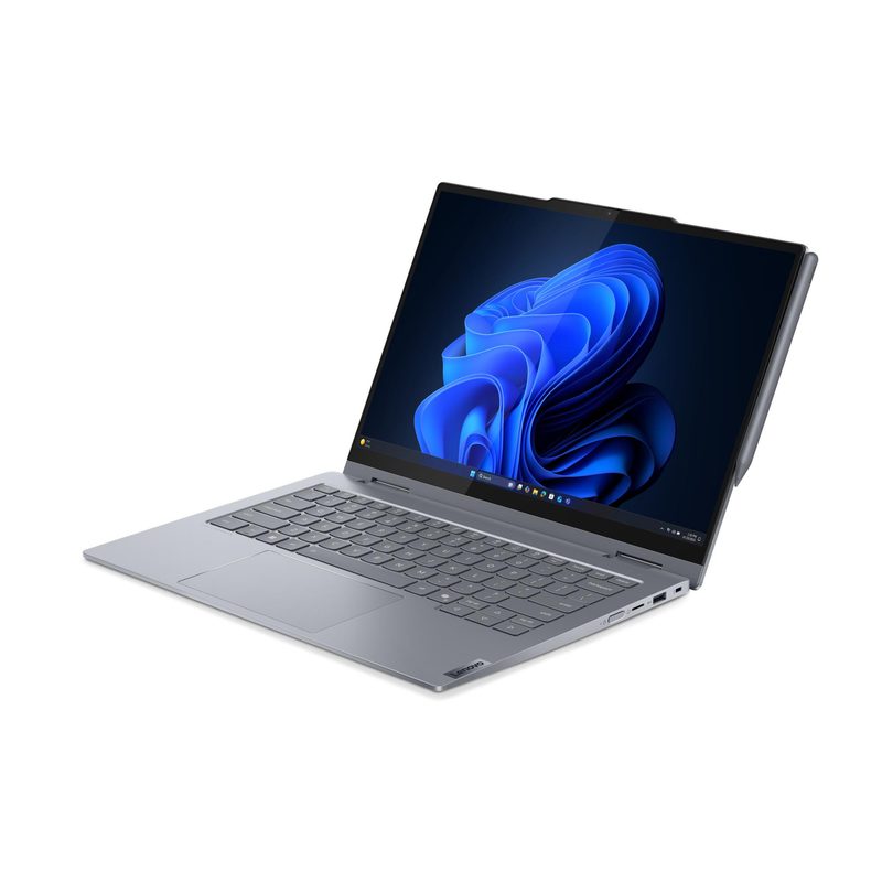 Lenovo ThinkBook 14 2-in-1 G5 IAU Intel Core Ultra 7 255U Hybrid (2-in-1) 35.6 cm (14") Touchscreen WUXGA 32 GB DDR5-SDRAM 1 TB SSD Wi-Fi 6E (802.11ax) Windows 11 Pro Grey AZERTY French