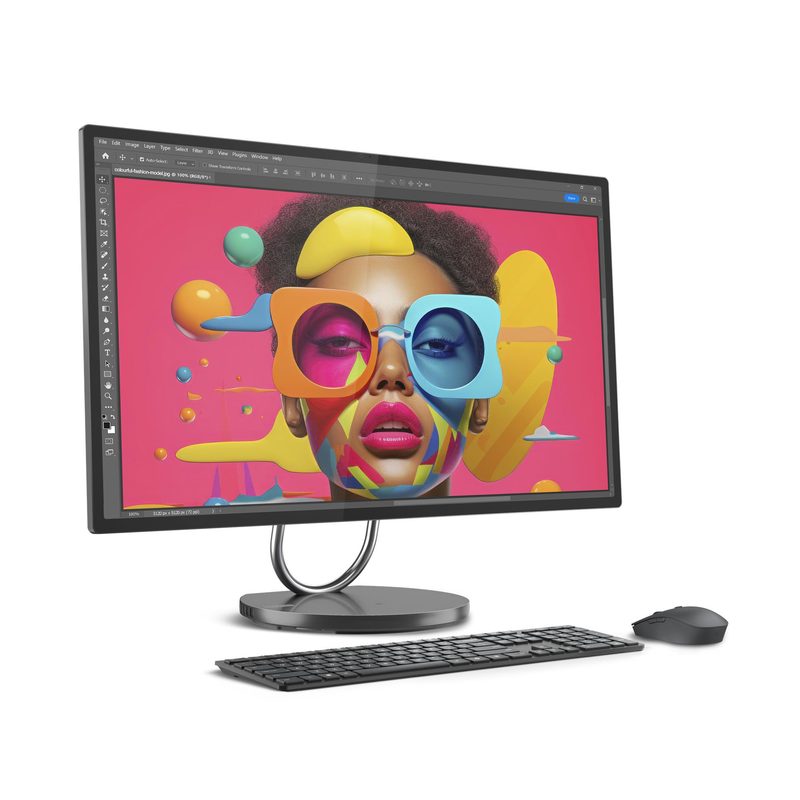 Lenovo Yoga AIO 32ILL10 Copilot+ PC Intel Core Ultra 7 256V 80 cm (31.5") 3840 x 2160 pixels All-in-One PC 16 GB LPDDR5x-SDRAM 1 TB SSD Windows 11 Home Wi-Fi 7 (802.11be) Grey