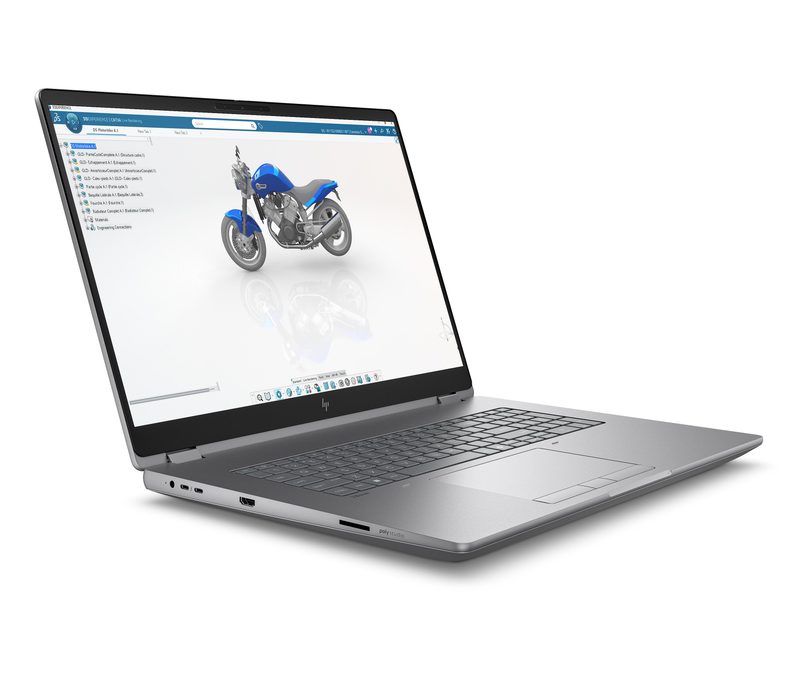 HP ZBook Fury G1i 18 inch Mobile Workstation PC Wolf Pro Security Edition - Data Science Intel Core Ultra 9 285HX 45.7 cm (18") WQXGA 32 GB DDR5-SDRAM 1 TB SSD NVIDIA RTX PRO 3000 Blackwell Wi-Fi 7 (802.11be) Windows 11 Pro AI Workstation, AI PC Silver