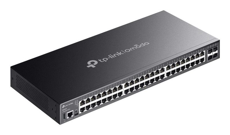 TP-Link Omada SG5452XF network switch Managed L3 Gigabit Ethernet (10/100/1000) 1U Black