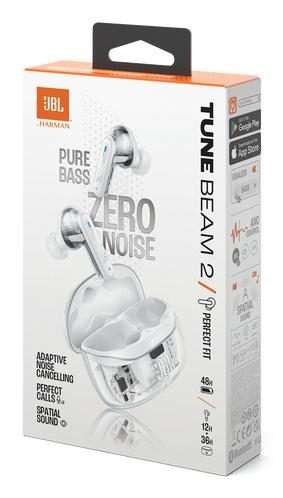 JBL Tune Beam 2 Ghost Edition Headset Wireless In-ear Music/Everyday USB Type-C Bluetooth Black
