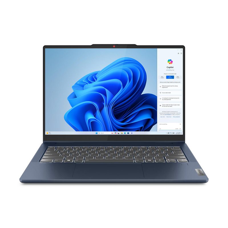 Lenovo IdeaPad 5 2-in-1 14AHP9 AMD Ryzen™ 5 8645HS Hybrid (2-in-1) 35.6 cm (14") Touchscreen WUXGA 16 GB LPDDR5x-SDRAM 512 GB SSD Wi-Fi 6E (802.11ax) Blue Turkish