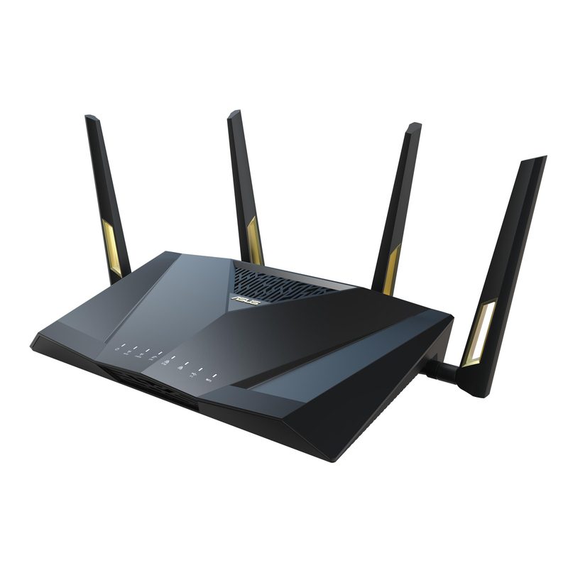 ASUS 90IG0820-MO3A00-B wireless router Multi-Gigabit Ethernet Dual-band (2.4 GHz / 5 GHz) Black