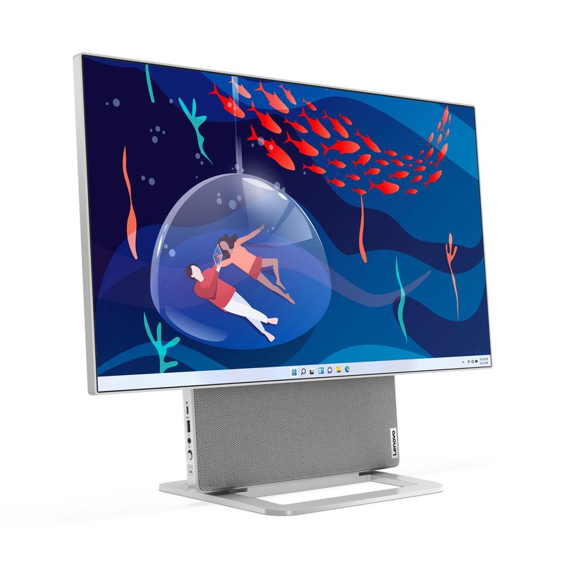Lenovo Yoga AIO 7 27APH8 AMD Ryzen™ 7 7840HS 68.6 cm (27") 2560 x 1440 pixels All-in-One PC 16 GB LPDDR5x-SDRAM 512 GB SSD Windows 11 Home Wi-Fi 6E (802.11ax) Grey